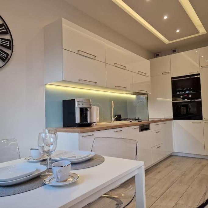 Apartament Nad Struga, Klimatyzacja, Parking,Taras Stary Toruń Kültér fotó