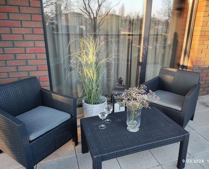 Apartament Nad Struga, Klimatyzacja, Parking,Taras Stary Toruń Kültér fotó